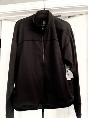 Legend - Women's Full Zip Active Wear Jacket - Black - large NWT